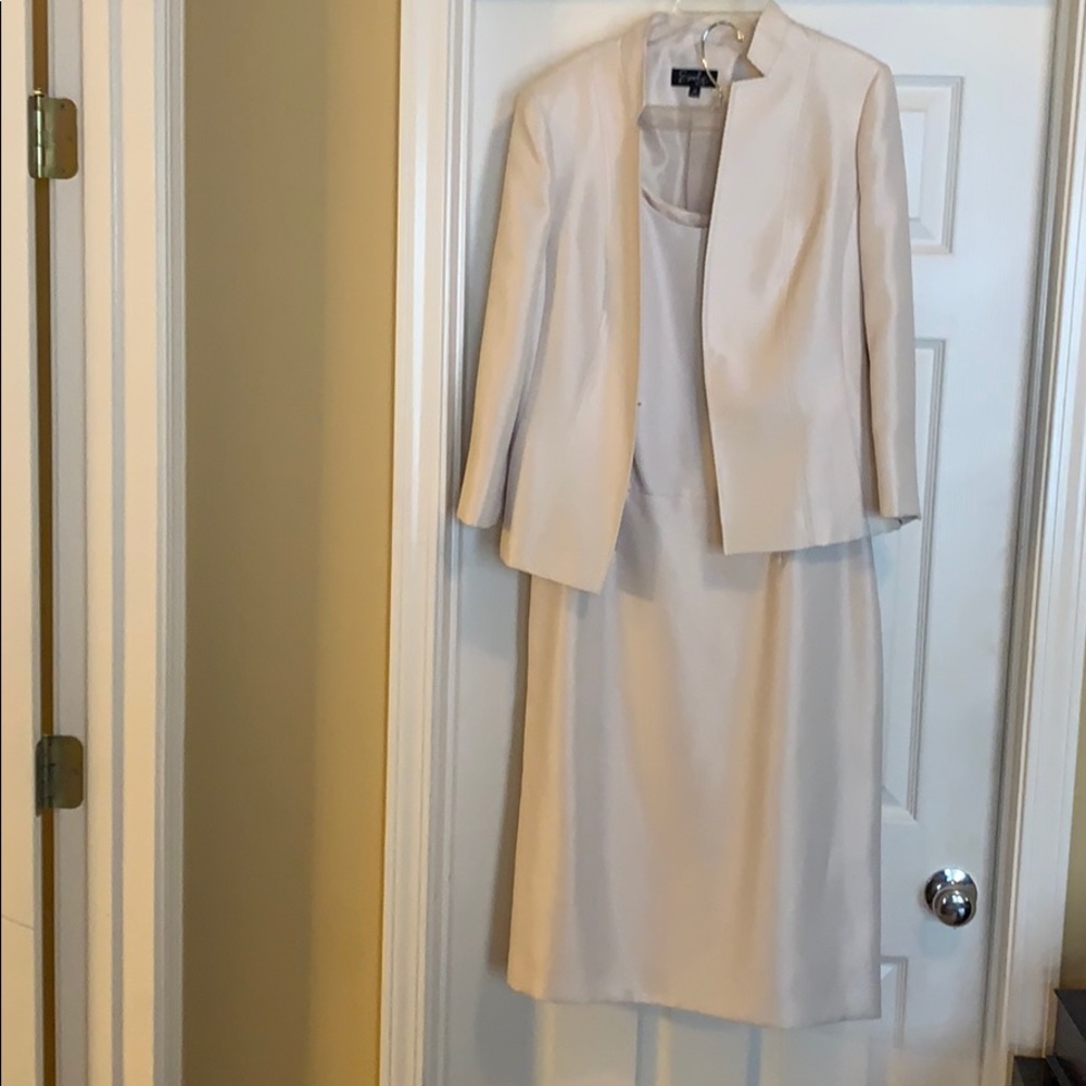 Emily Dressy Dress, Size 10, Pearl Color